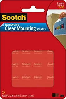 Scotch Mounting Squares 859 11/16 In X 11/16