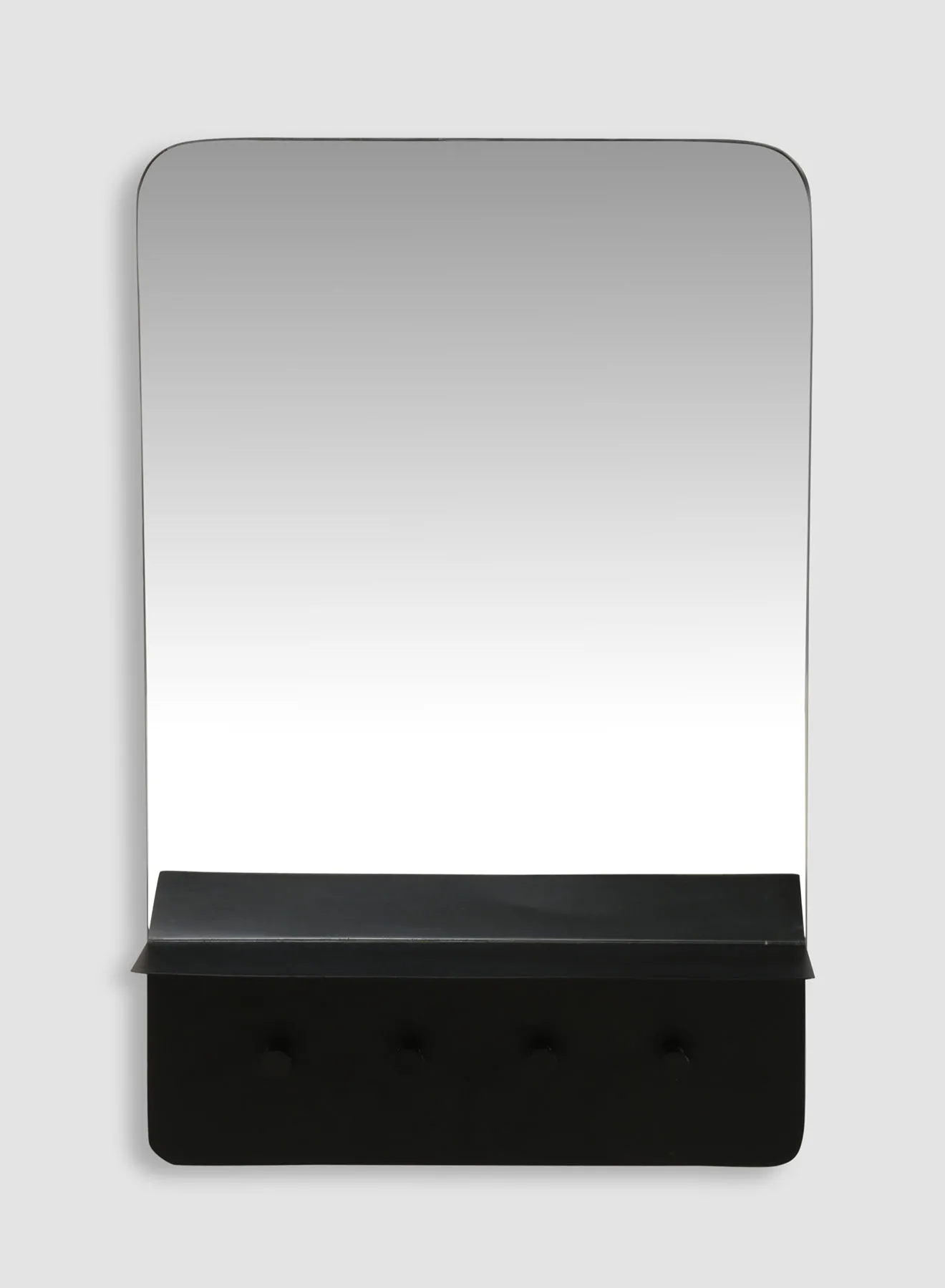 تبديل مرآة الحائط مادة فاخرة فريدة من نوعها لمنزل أنيق ومثالي SAS32B أسود L38 X D13 X H60 سنتيمتر
