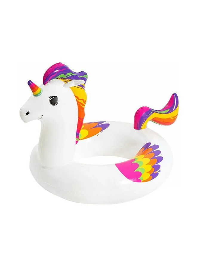 Bestway Inflatable Unicorn Shaped Swimming Ring 119x91cm