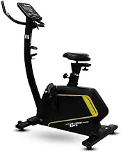 BH Fitness Upright Bike, Black/Yellow, 13030479-101