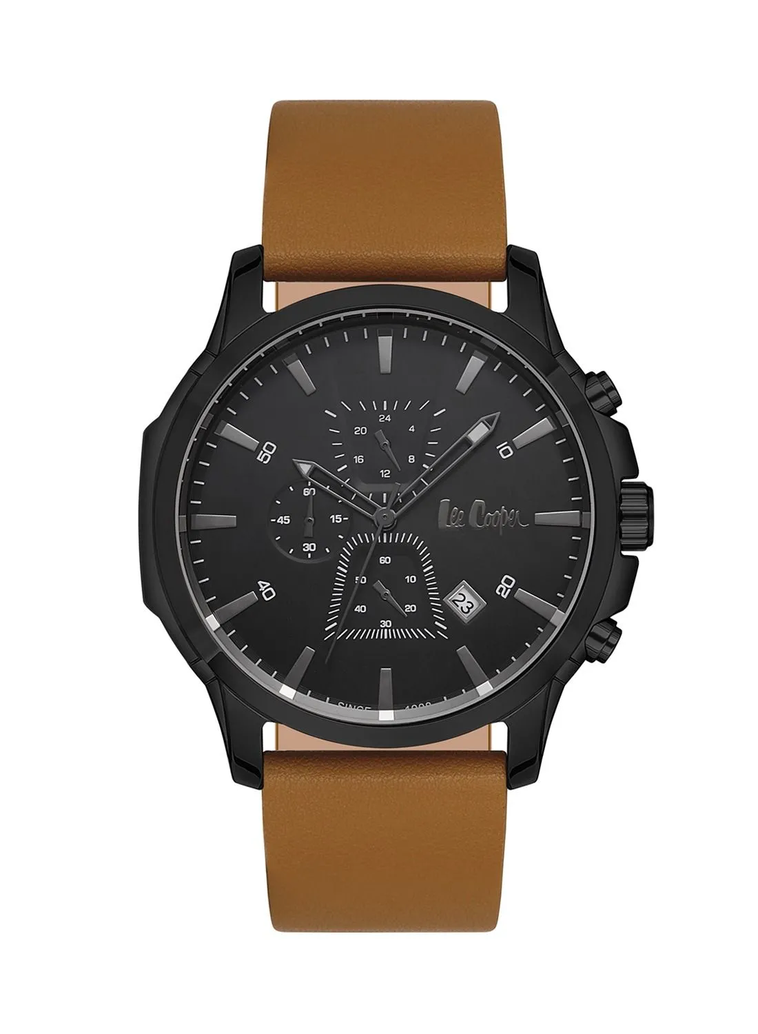 Lee Cooper LEE COOPER Men's Multi Function Black Dial Watch - LC06889.664-NL