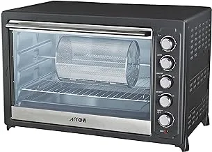 Arrow 100 Liter, 2800W, Mini Electric Oven with Rotisserie & Convection & inside lamp, white, RO-100EOW
