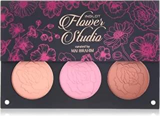 Inglot Flower Studio Curated By Mai Ibrahim Face Blush Palette