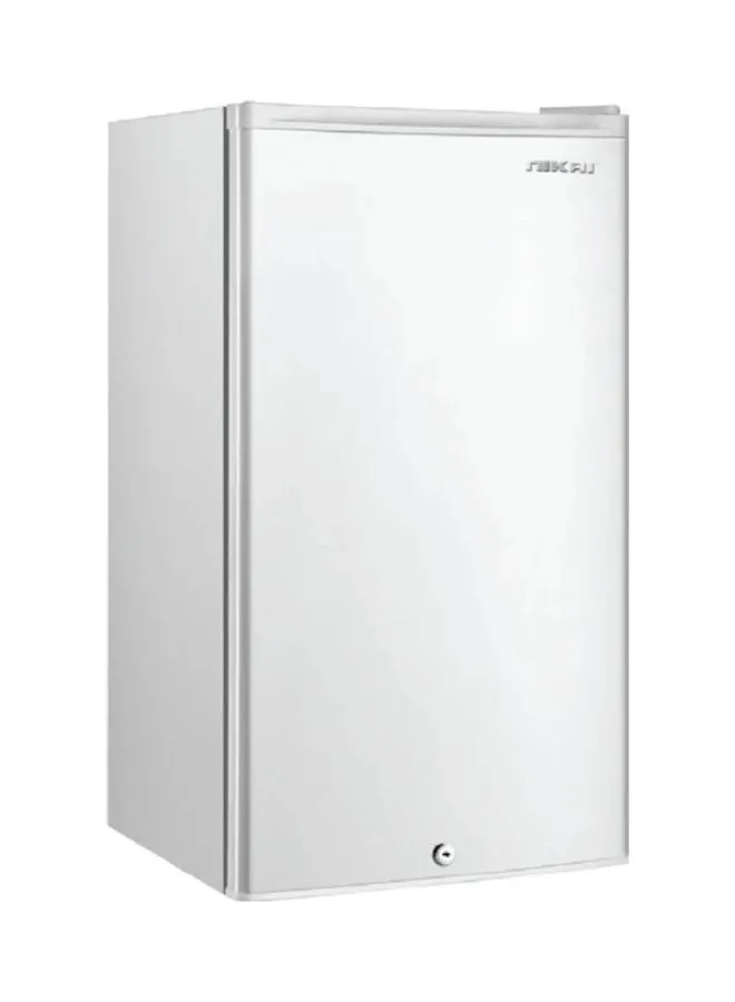 NIKAI 85 Liter 3 Cubic Feet Mini Refrigerator With Adjustable Thermostat NRF110N23W White
