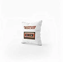 Lowha Pillow, Cover Printed, 40X40 cm - White, Polyester