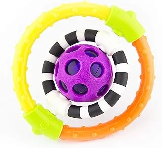 Sassy Spin & Chew Flexible Ring Rattle
