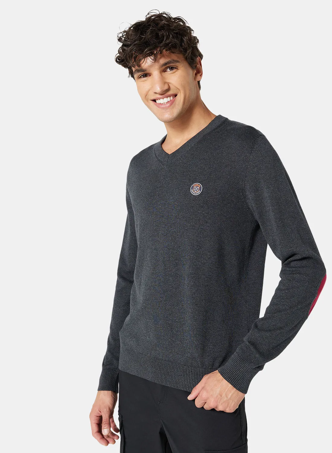 JACK & JONES Premium Logo Regular Fit Sweater