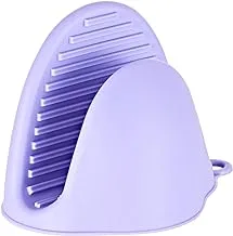 Harmony silicone oven mitt, purple