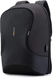Backpack, Professional Stylish Large Unisex from Datazone, Anti-theft with USB Charging Port for Laptops, Notebooks and Personal Items for Work, Travel and School DZ-1090 Black