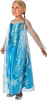 Rubies Disney Frozen Queen Elsa Child Costume, Large, Red, 155080L