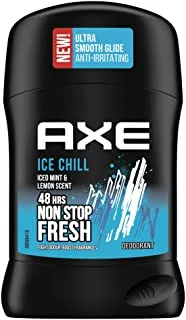 Axe men antiperspirant deodorant stick, for long lasting odour protection, ice chill, for 48 hours irresistible fragrance, 50ml