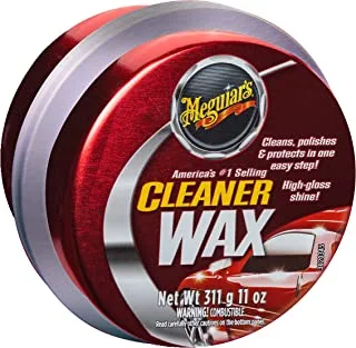 Meguiar's A1214 car cleaner wax paste, 14 oz