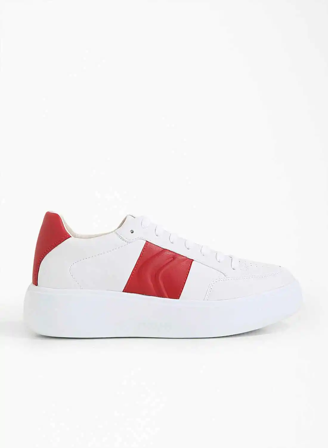 GEOX Everyday Wear Sneakers White/Red