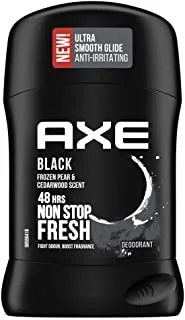 AXE Men Antiperspirant Deodorant Stick, for Long Lasting Odour Protection, Black, for 48 hours Irresistible Fragrance, 50ml