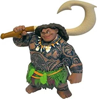 Bullyland Disney Moana Maui Figurine Cake Topper Toy Collectible, 5.3 Inches