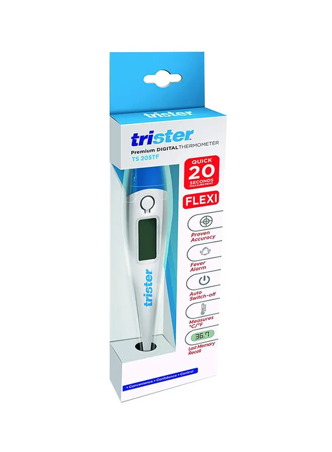 trister Digital Thermometer 20 Sec. Flexi Tip : Ts-205Tf