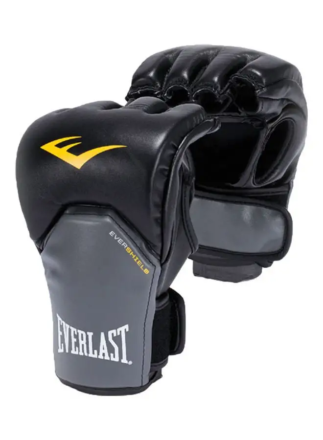 EVERLAST MMA Powerlock Training Gloves أسود / أصفر