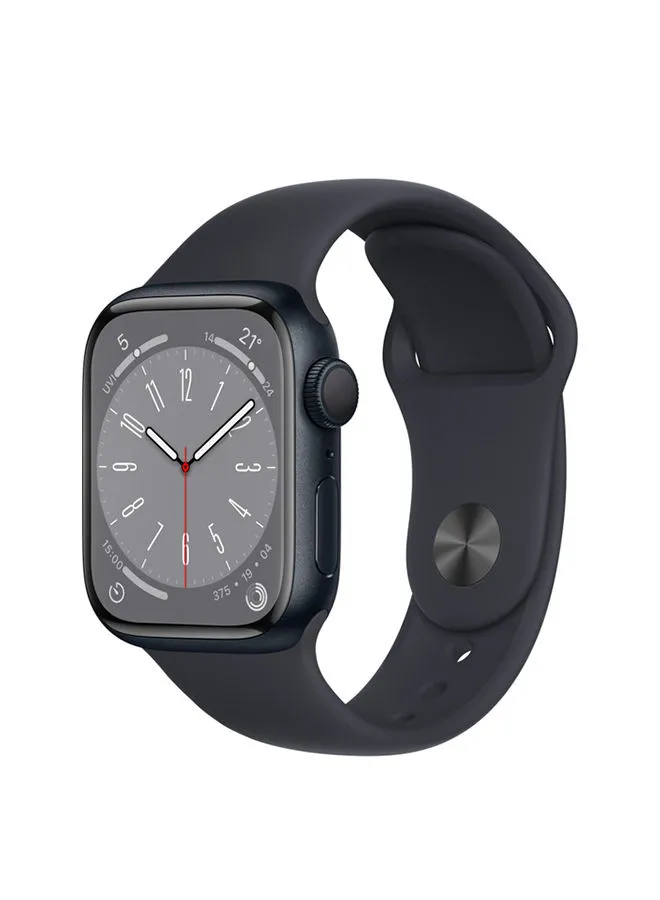 Apple Watch Series 8 GPS 45mm Midnight Aluminium Case Midnight Sport Band