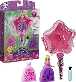Disney Princess Secret Styles Magic Glitter Wand Rapunzel, Multicolor