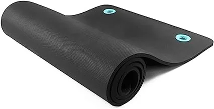 Livepro Tpe Yoga Mat, 183 x 61 x 1 cm Size, Black