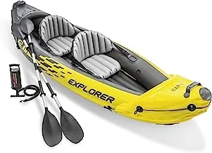 Explorer K2 Kayak, 2-Person Inflatable Kayak Set…