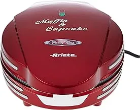 ARIETE 0188 MUFFIN & CUP CAKE MAKER RED PARTY TIME
