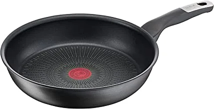 TEFAL Frying Pan | UNLIMITED Frypan 28 cm | Scratch resistance | 100% safe non stick coating | Thermo signal™ | Perfect searing | Made in France | Induction | 2 Years Warranty | G2550602
