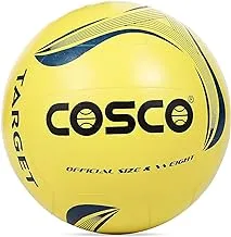 كوسكو تارجت كرة طائرة مطاطية ، مقاس 4 (متعدد الألوان)