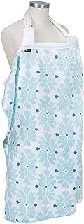 Bebe au Lait Premium Muslin Nursing Cover, Lightweight and Breathable, Open Neckline, One Size Fits All - Avila