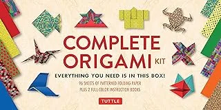 مجموعة أوريغامي كاملة: [مجموعة مع كتابين إرشاديين لأوريجامي ، 98 ورقة ، 30 مشروعًا] مجموعة أوريغامي سهلة للمبتدئين هذه رائعة للأطفال والكبار