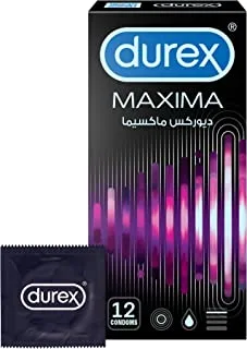 Durex MAXIMA Extra Thin Condoms, 12 Pieces