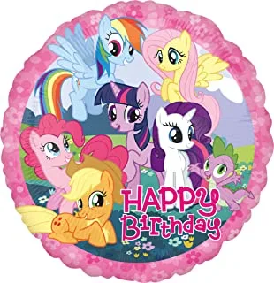 Amscan Anagram 2708001 - My Little Pony Party Round Foil Balloon - 18