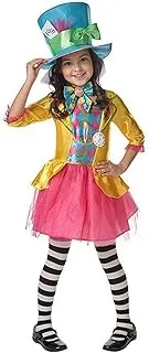 Rubie's Official Disney Alice in Wonderland Mad Hatter Book Week and World Book Day Costume Girls Large