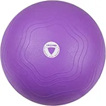 Livepro LP8201-55 Anti-Burst Core-Fit Exercise Ball, 55 cm Size, Purple