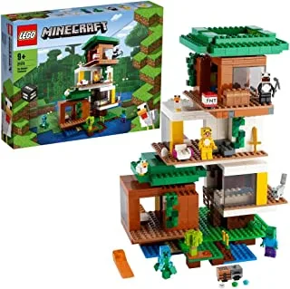 LEGO® Minecraft® The Modern Treehouse 21174 Building Kit (909 Pieces)