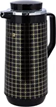 Royalford Double Wall Vacuum Flask, 1.9L Thermos with Lid, RF10406 | Thermal Insulated Airpot | Keep Drinks Hot/Cold | Asbestos-Free Pink Glass Inner | Portable & Leak Proof Thermal Flask