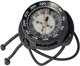 Mares XR Hand Compass with Bungee Holder, Black