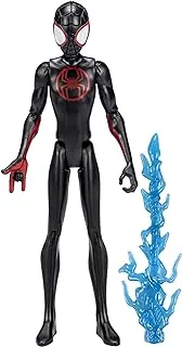 Spider-Man Marvel Across The Spider-Verse Miles Morales Toy, 6-Inch-Scale Action Figure with Web Accessory, Toys for Kids Ages 4 and Up