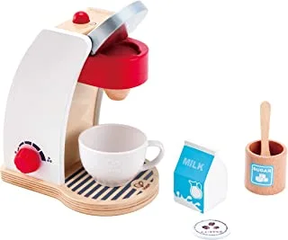 Hape E3146 My Coffee Machine - Wooden Kitchen Accessories