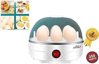 Home Master HM-173 350W Boiled Egg Cooker, 7 Eggs Capacity, White