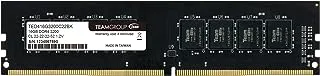 TEAMGROUP TED416G3200C2201 Elite DDR4 16GB مفرد 3200 ميجاهرتز (PC4-25600) وحدة ذاكرة الوصول العشوائي للكمبيوتر المكتبي للكمبيوتر الشخصي