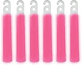 عبوة كبيرة الحجم 4in ، 25 قطعة من Pink Glow Sticks