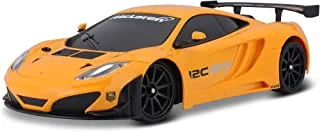 Maisto McLaren 12 C GT3, 2.5 Ghz Powered Car, Yellow, 5 Years And Above, 82336