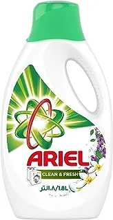 Ariel Automatic Power Gel Laundry Detergent, Clean & Fresh Scent, 1.8L