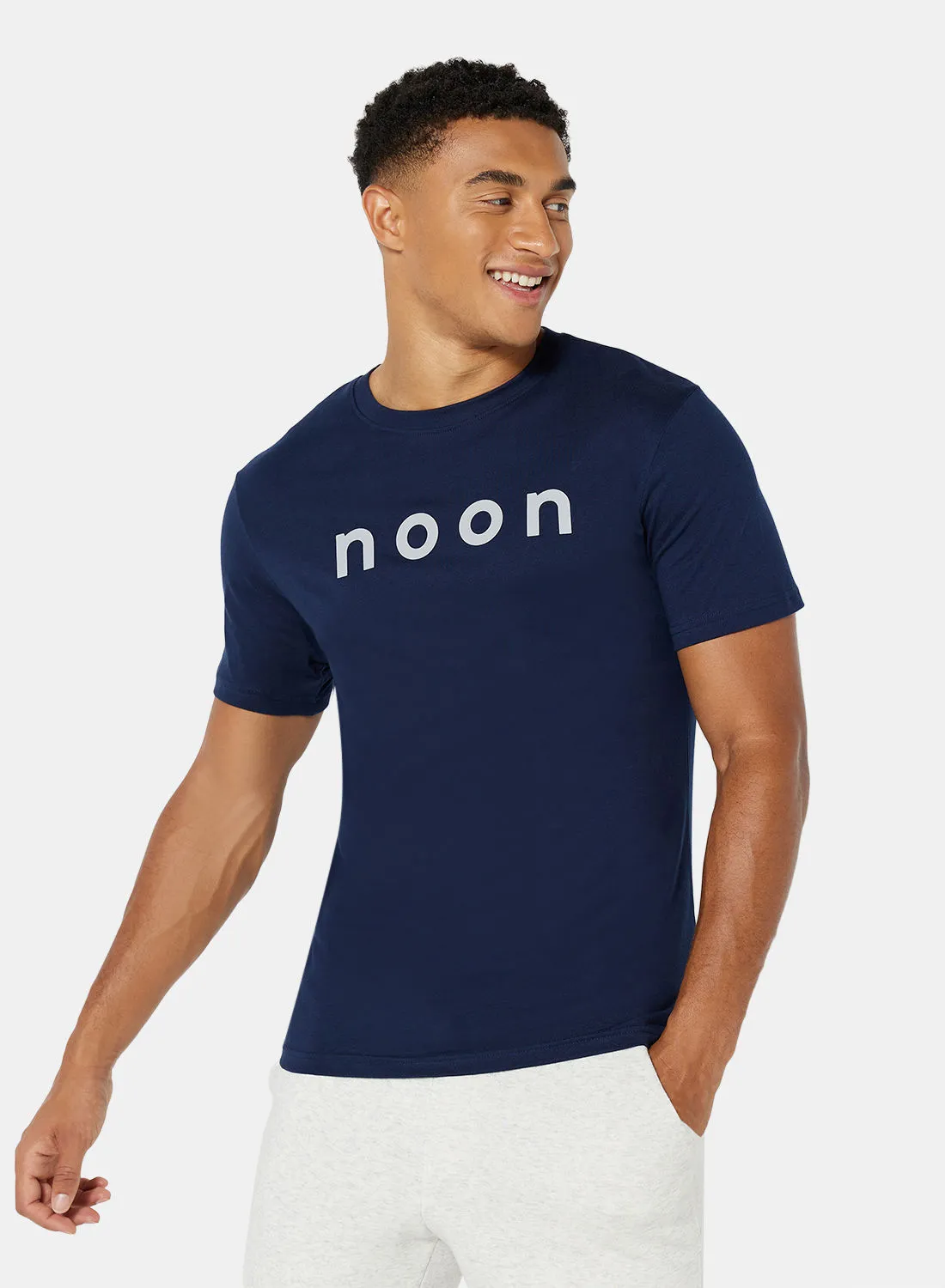 noon Merchandise T-Shirt For Men Navy
