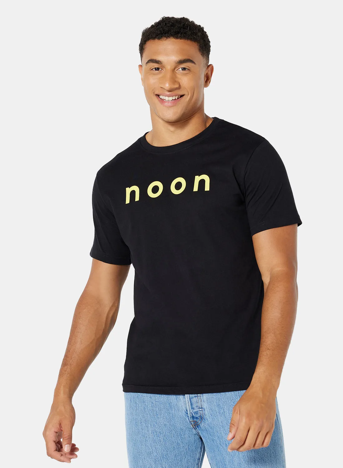noon Merchandise T-Shirt For Men Black