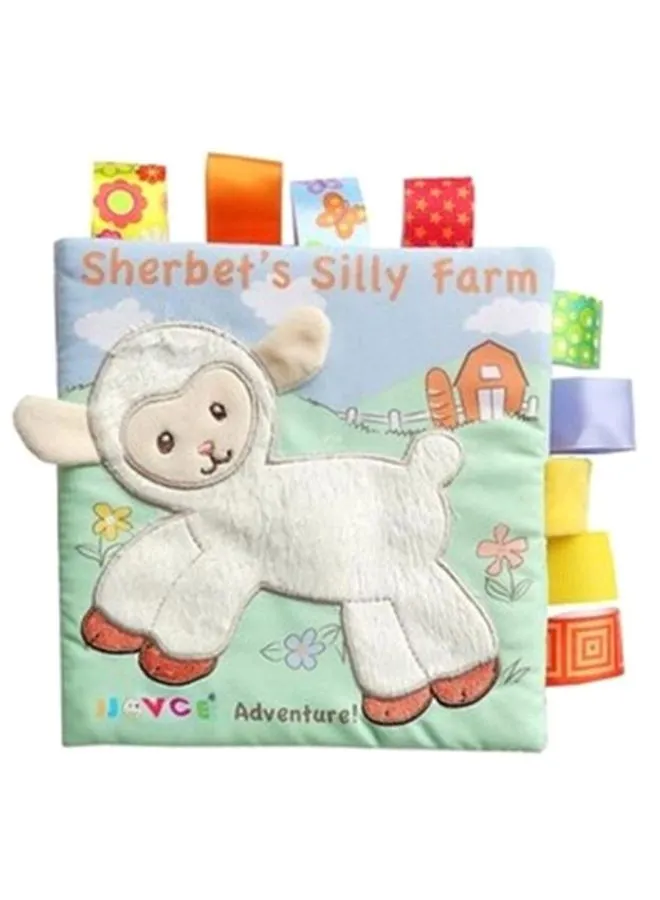 Generic Silly Farm Early Learning Soft Fabric Book