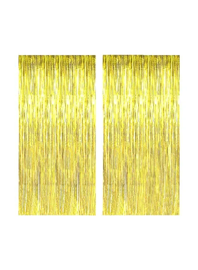 SAPU 2-Piece Tassel Curtain Set 100901010902h