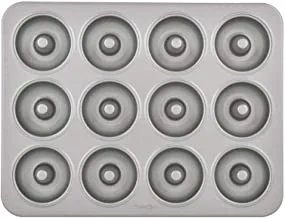 Prestige Mini Donut Pan 12 Cups,Grey-PR28616,Carbon Steel