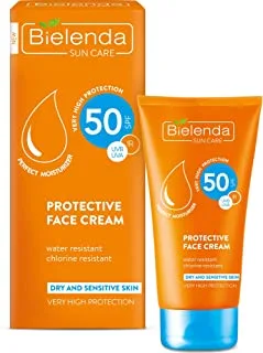 Bielenda SUN CARE Protective Face Cream SPF 50-50ml - Bielenda Sunscreen Face Cream 50ml